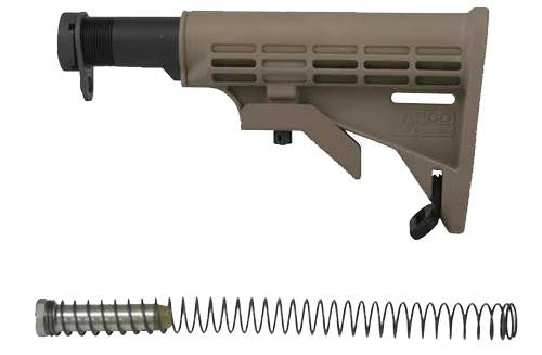 TAP STK09161D AR15 T6 COLL STK     FDE