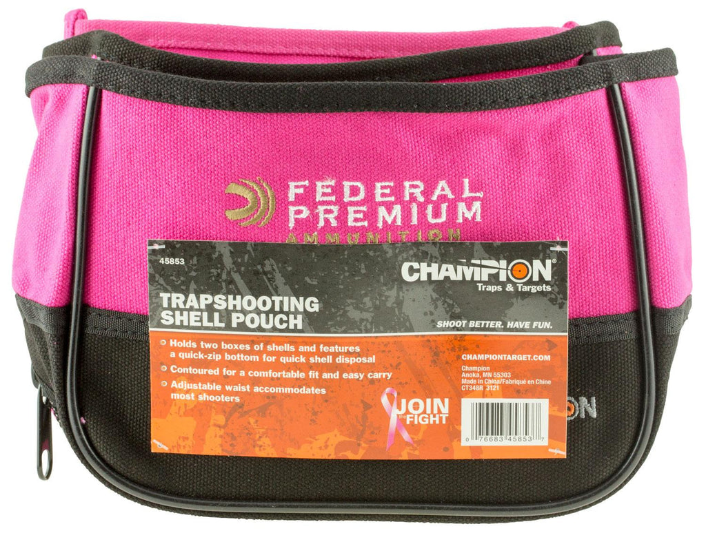 CHAMP 45853 DBL SG SHELL POUCH PINK