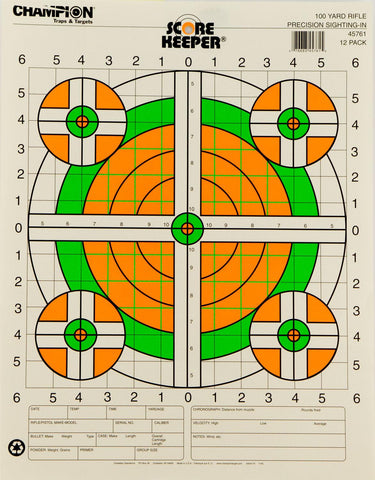 CHAMP 45761 SCOREKEEPER 100YD SIGHT IN