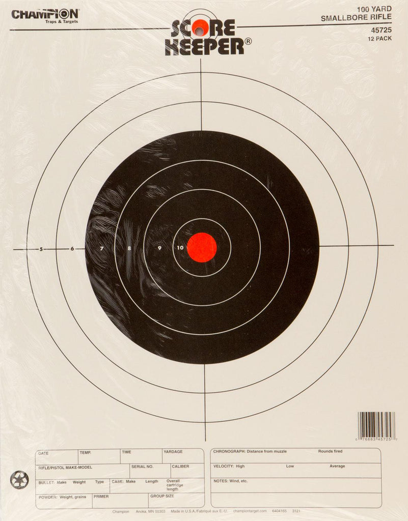 CHAMP 45725 100YD SMALLBORE