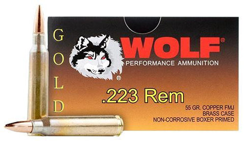 WOLF GOLD G22355FMJ 223       55 20-50