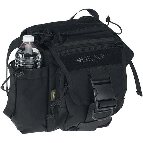 DRAGO 15-301BL HIKER SHOULDER PAK  BLK