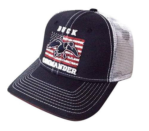 DUCK DHNWF       FLAG CAP  NAVY-WHT