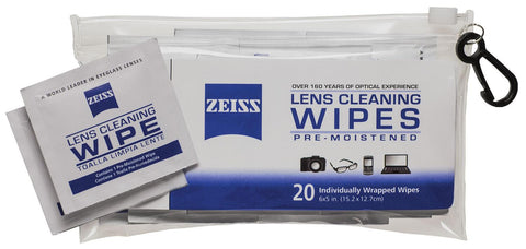 ZEISS 2127719 LENS WIPES (POUCH)