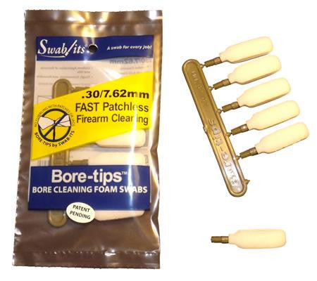 SWAB 41-3001  BORE TIPS .30CAL     6PK