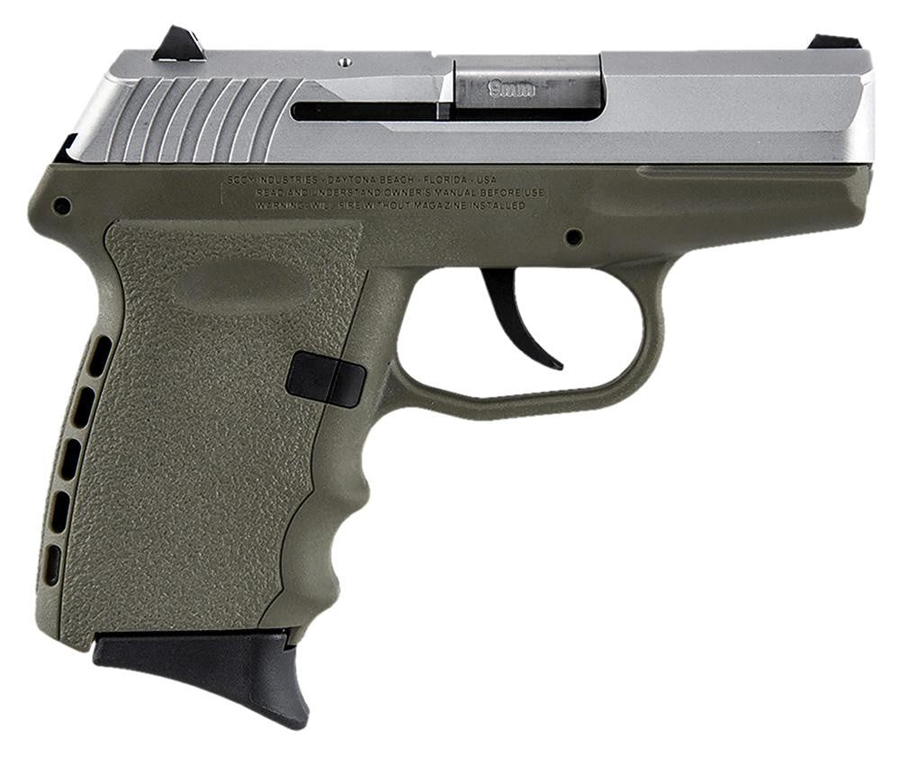 SCCY CPX2TTDE 9MM 3.1 SS  NMS 10 DKERT