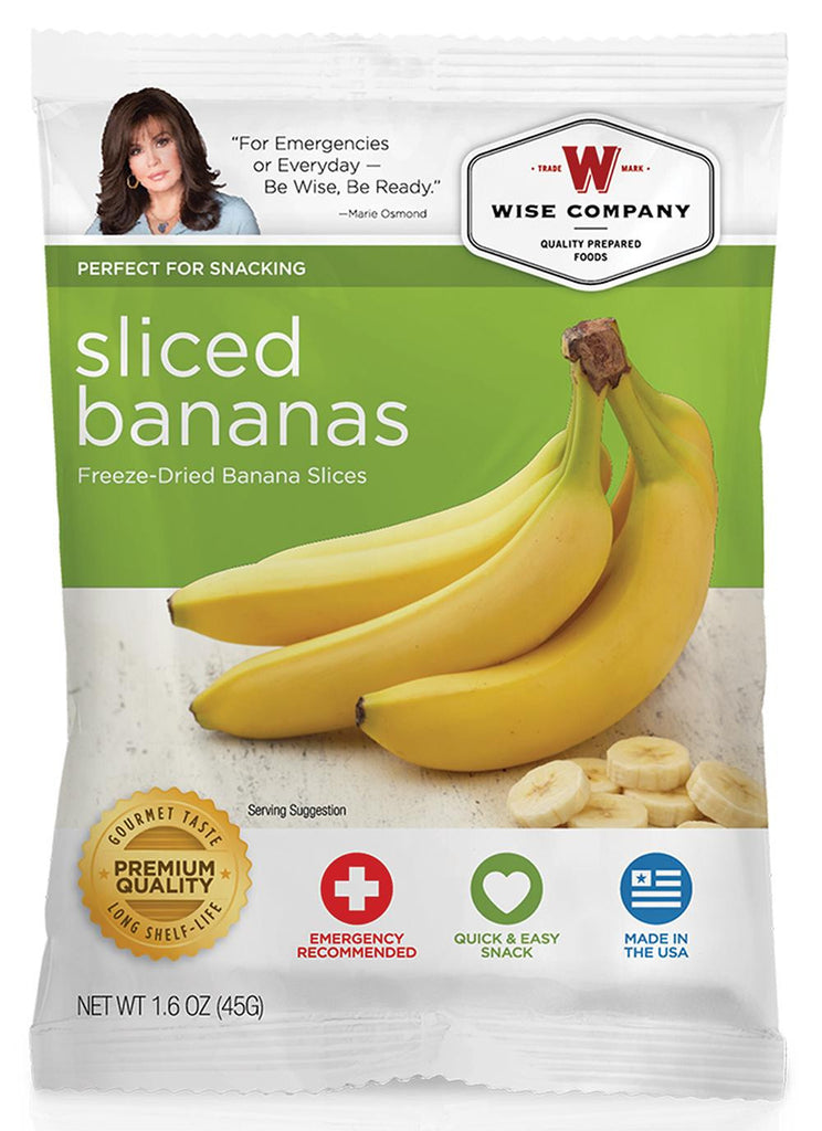 WISE 05401 SLICED BANANAS          6CT