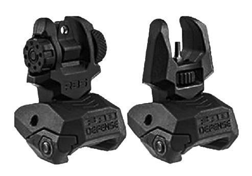 MAKO FRBS   FRONT-REAR FLIP SIGHT  BLK