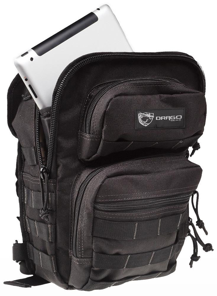 DRAGO 14-306BL SENTRY PACK IPAD    BLK