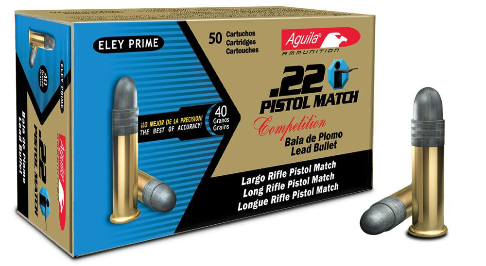 AGUILA 1B222516 22 MATCH PST 40GR 5000