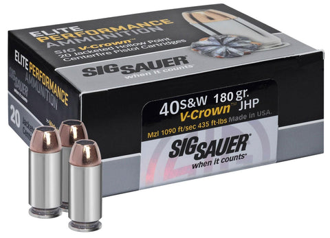 SIG E40SW2-20 40S  180 JHP VCRWN 20-10