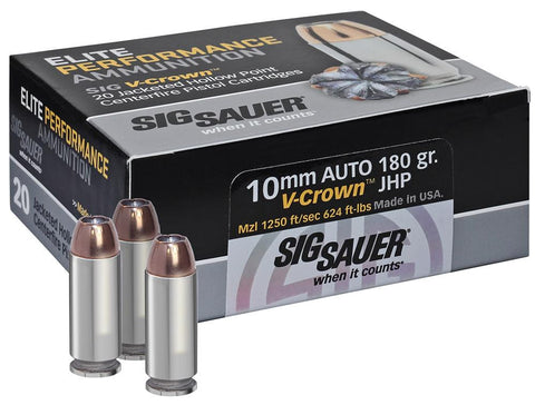 SIG E10MM1-20 10MM 180 JHP VCRWN 20-10