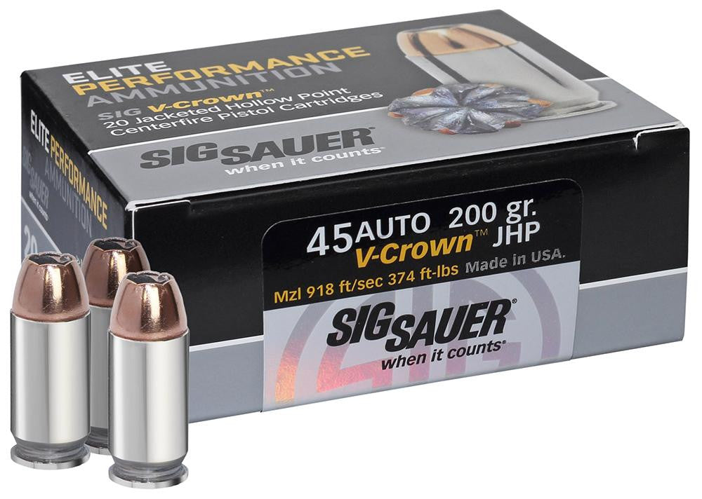 SIG E45AP2-20 45   230 JHP VCRWN 20-10