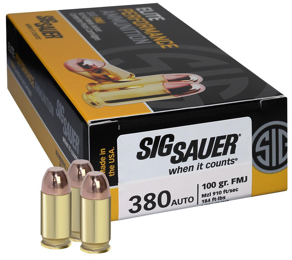 SIG E380B1-50 380  100 FMJ       50-20