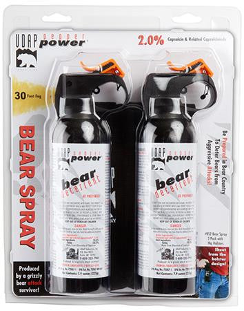 UDAP BS2    BEAR SPRAY 225G        2PK