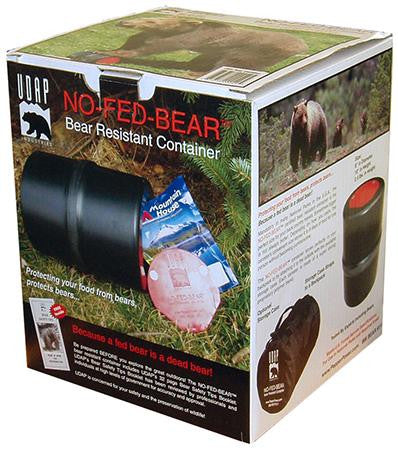 UDAP BRC    NO-FED-BEAR FOOD CONTAINER