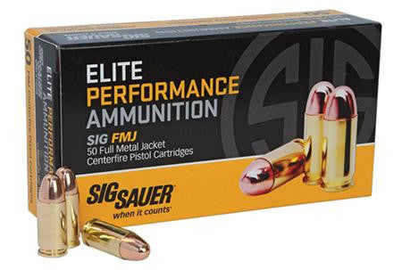 SIG E38SUB-50 38SUP 125 FMJ      50-20