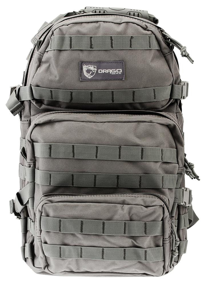 DRAGO 14-302GY ASSAULT BKPACK      GRY