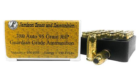 JAMISON 380ACP-95GRD   95   JHP  20-20